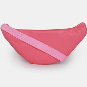 Resim İcone Bag Paraşüt Kumaşlı Çiçek Kapitoneli, Suni Detaylı Kız Çocuk Bel Çantası, Mor Kız Çocuk Bel Çantası Pembe 