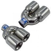 Resim Universal Krom Egzoz Ucu Çiftli M Model Sağ Çıkış 90×100 800-036R 