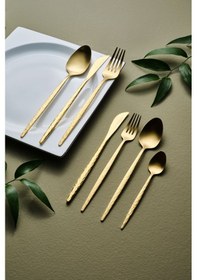 Resim Karaca Callisto 12 Kişilik 84 Parça Çatal Kaşık Bıçak Takımı 