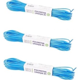 Resim Hane216 3 Adet Polyester Çamaşır Ipi 10MT 
