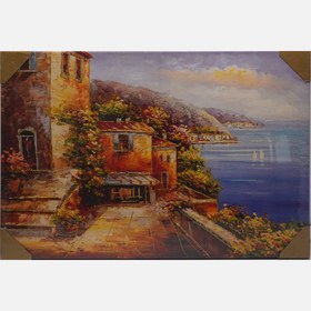 Resim Mina Art Uv Baskı Kanvas İşlemeli Tablo 60x90 cm 