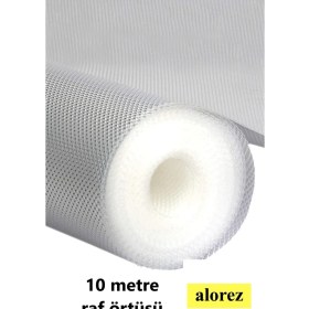 Resim Tekno Trust Eva Kaymaz Pıtırcık Raf Örtüsü 45 cm x 10 Metre Şeffaf Kaymaz Raf Dolap İçi ve Çekmece İçi Örtü 