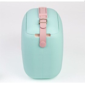 Resim Polarbox Cooler 6 Lt - Verde Agua - Rosa Pop Yemek Termosu Çift Katman Karışık Çok Renkli 