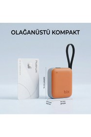 Resim Bix PB119 10000MAH Pd 20W Cep Boyu Kompakt Tasarımlı Dijital Göstergeli Mini Powerbank Taşınabilir Hızlı Şarj Cihazı 