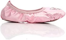 Resim Holibanna Pointe Ayakkabı Terlik Şerit Bale Terliği Kız Bale Terliği Jimnastik Yoga Ayakkabıları Lirik Ayakkabılar Dans Için Yoga Ayakkabıları Dans Kore Versiyonu Pembe Çocuk 