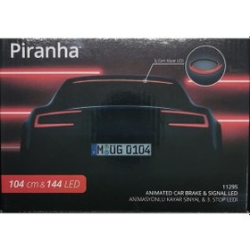 Resim Animasyonlu Kayar Sinyal Ve 3. Stop Ledi, 104 Cm & 144 Led 