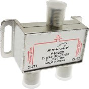 Resim Özentek 2'li 1/2 Splitter 5-2500 Mhz 2 Way Karasal Uydu Yayını Çoğaltıcı 