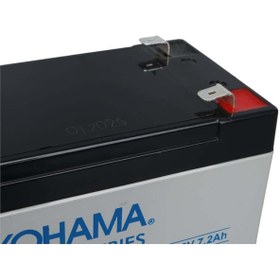 Resim Yokohama YH-127.2 12 Volt - 7.2 Amper UPS'ler İçin Akü 
