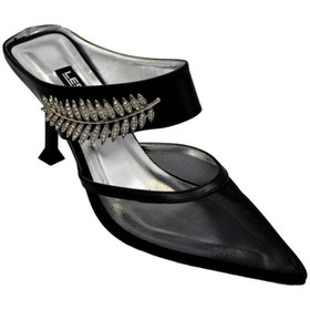 Resim DUYGUSHOESBAG Kadın Transparan Topuklu Terlik 