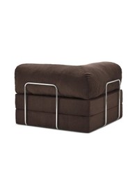 Resim Legom Koltuk Berjer Uzanma Koltuğu Tek Kişilik Kanepe Yatak Kahverengi 