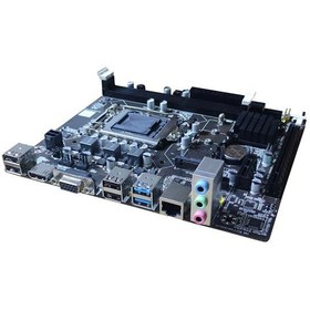 Resim Quadro H61-B75M1 DDR3 GLan VGA,HDMI 4x Sata3 M.Sata 16X PCIe 1155p USB 3.0 2.3. Nesil Anakart 