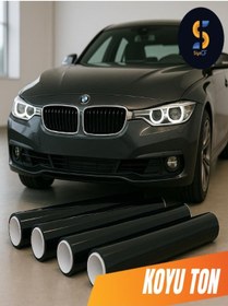 Resim SİYACF 50 Cm X 4 Metre Koyu Renk Cam Filmi 