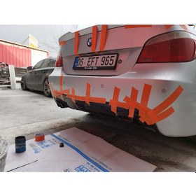 Resim Bmw E60 Difüzör Çift Çıkış 