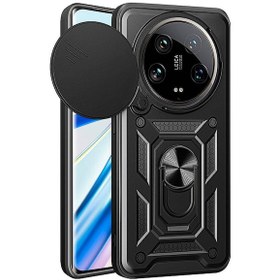 Resim Pilanix Xiaomi Mi 14 Ultra Kılıf Ultra Korumalı Yüzüklü Manyetik 