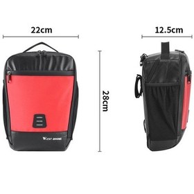 Resim Flybuy Tutucu Su Su Siyah Şişesi Sepeti Scooter Ön İle Gidon Gidon Geçirmez Çantası Çantası Çantası Çantası Bisiklet Bisiklet Bisiklet 7.3l Ac Siyah 