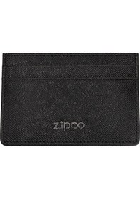 Resim Zippo Saffiano Deri Cüzdan - Siyah Siyah 