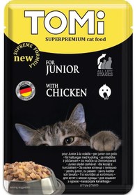 Resim Tomi Premium Pouch Tavuklu Yavru Kedi Konservesi 100 G 