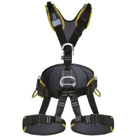 Resim Expert 3d Standard Full Body Harness Endüstriyel Siyah - Sarı 