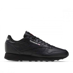 Resim Reebok 2267 Classic Leather Erkek Siyah Günlük Spor Ayakkabı 