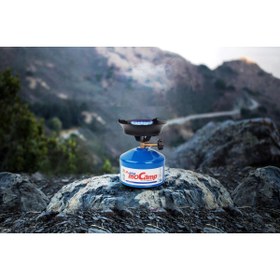 Resim garaccu Portatif Mocamp Kamp Ocağı Piknik Ocağı, Minik Tüp (Çakmak Gazı İle Dolum Yapılabilir) 