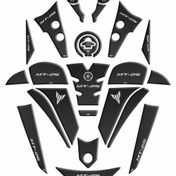 Resim Genel Markalar YAMAHA MT25 2020 - 2023 UYUMLU FULL TANK PAD SET 007 