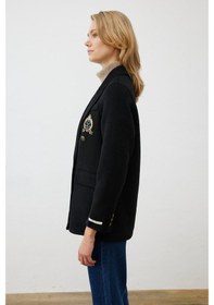 Resim Premium Selection Yün Kaşmir Blazer Ceket Terzi Dükkanı Siyah 