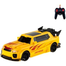 Resim 1:18 Ölçek Uzaktan Kumandalı Araba Duman Çıkaran Işıklı Şarjlı 