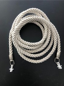 Resim Ege Den Krem Kruvaze Perde Tül Fon Toplama Aparatı , Perde Toplama Kordonu 300cm 