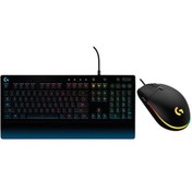 Resim Logitech G213 Oyuncu Klavye 920-008094 - G102 Oyuncu Mouse 910-005823 (SİYAH) 