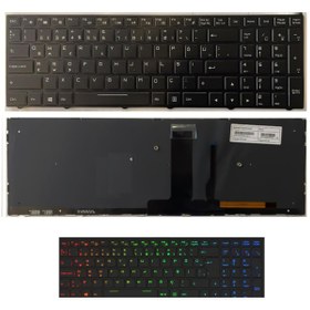 Resim 6-79-N870Hc0K-010-W Klavye Tuş Takımı Tr Rgb Işıklı 