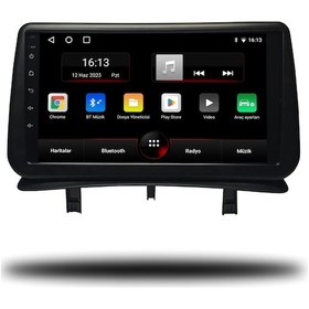 Resim Avaydel Renault Clio 3 Android Carplay Multimedya 2005-2011 4GB RAM - 32GB Hafıza - 4 Çekirdek 