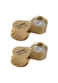 Resim Ulzyvf Taşınabilir Kuyumcular Kuyumcu Katlanabilir Güç Göz Büyüteç Büyüteç Büyüteç Altın 30x 2x 21mm Tm 