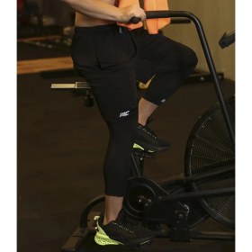 Resim Musclecloth Training Erkek 3/4 Tayt Siyah 