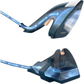 Resim TEFAL 2’si 1 Arada Buharlı Ütü – Mavi | 1700 W | 180 g/Dk Şok Buhar | Dikey ve Yatay Kullanım - HEDİYELİ 