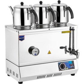 Resim Remta Elektrikli 3 Demlik 33 Lt Çay Ocağı Kazanı Pleytsiz EP03 