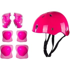 Resim Sports Kaliteli Kask Ve Dizlik Dirseklik, Ellik Full Set 