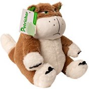 Resim Asabi Kedi Peluş 25 Cm Kahverengi 