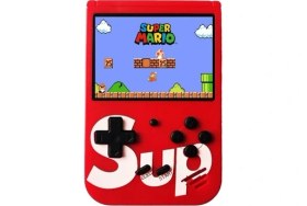 Resim Konsol Plus Sup Atari Mini 400 Nostalji Oyunlu Çift Kol Kırmızı 