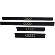 Resim Audi 4'lü Kapı Eşiği Siyah 