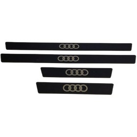 Resim Audi 4'lü Kapı Eşiği Siyah 