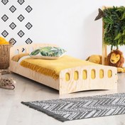 Resim Markaawm Montessori Yatak Daybed Karyola Doğal Çam 