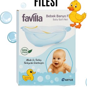 Resim AyrStore Lüx Kaydırmaz Bebek Yıkama Banyo Duş Filesi (KATLANIR KÜVET UYUMLU) 