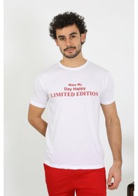 Resim Akbeniz Erkek Kısa Kol Penye Beyaz Pijama Takımı 6846-Beyaz 