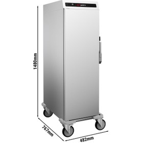 Resim Banket arabası - 15x GN 1/1 - Dijital 