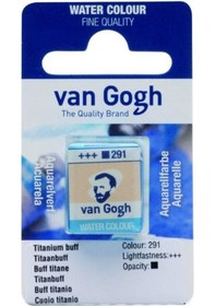 Resim Talens Van Gogh 1/2 Tablet Sulu Boya 291 Titanium Buff 