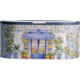 Resim Desenli Metal Ekmek Kutusu Renkli Mutfak Düzeni Ve Tazelik Koruma Dc-6768 Beyaz 