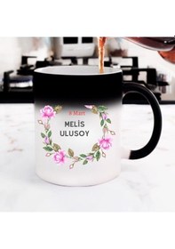 Resim Kadınlar Günü Hediyesi Kişiye Özel Sihirli Kupa Saydam 