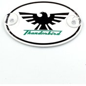 Resim BsElektronik Etiketçilere Özel Oval Thunderbird Cam Süsü Pleksi Vantuzlu Arma (552067336) 