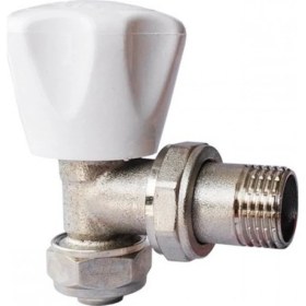 Resim Fırat 1/2' Pe-X Köşe Radyatör Vanası Petek Kalorifer Vanası 