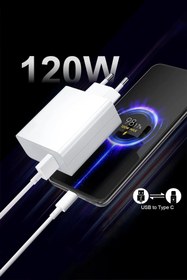 Resim COSTER 120 Watt Hızlı Çift Turbo Şarj Seti Xiaomi OPPO POCO(Type-A) Android Uyumlu Coster 
